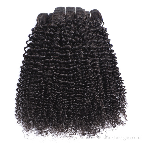 Wholesale 100 Percent Real Remy Virgin Human Hair Weave Grade 8A Mongolian Kinky Curly Hair
